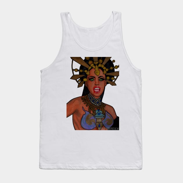 (Aaliyah) Queen of the Damned Tank Top by Zenpaistudios